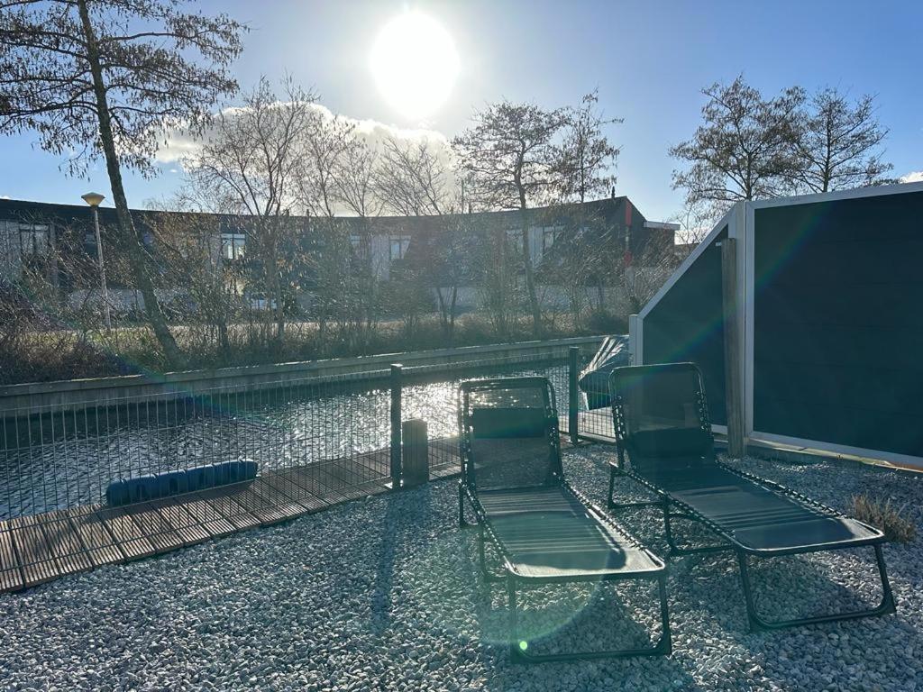 Ferienhaus Am Wasser Lemmer 136 Neu Renoviert Esterno foto